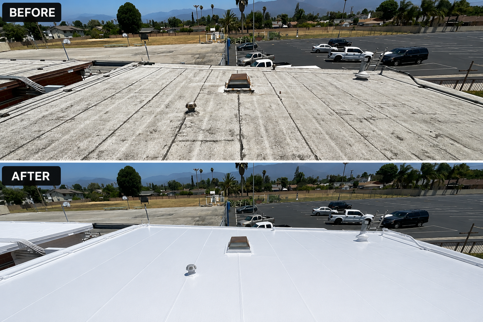 Before and after: Silicone Restoration
